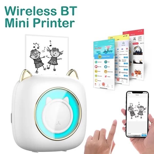 Impresora térmica mini para teléfono móvil - Image 3